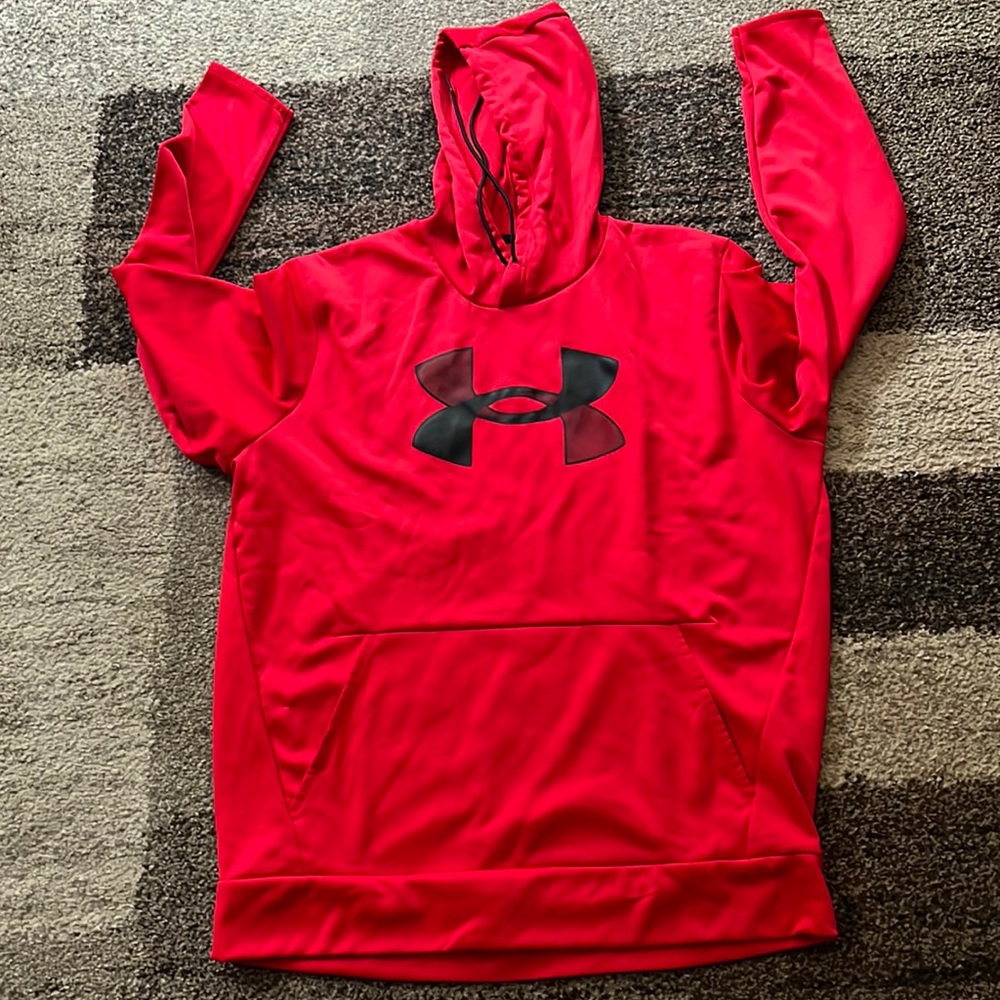 Red Under Armour Sweatshirt